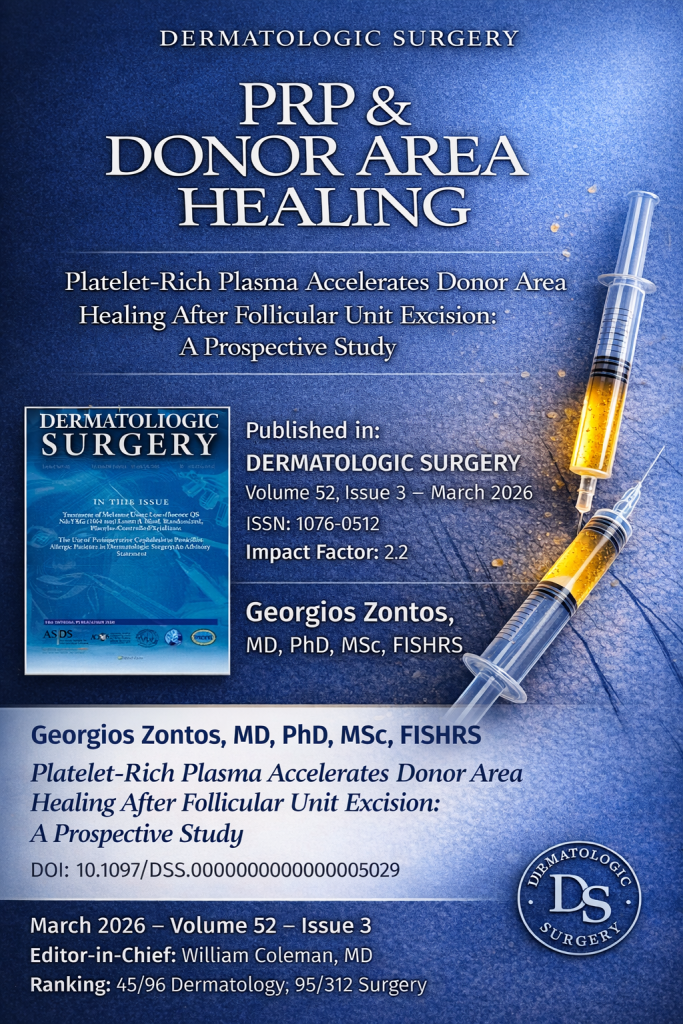 διεθνής επιστημονική δημοσίευση Zontos Clinic